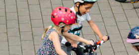 zur Webseite Radfahren in der Kita Smilla Dankert | Zukunftsnetz Mobilität NRW