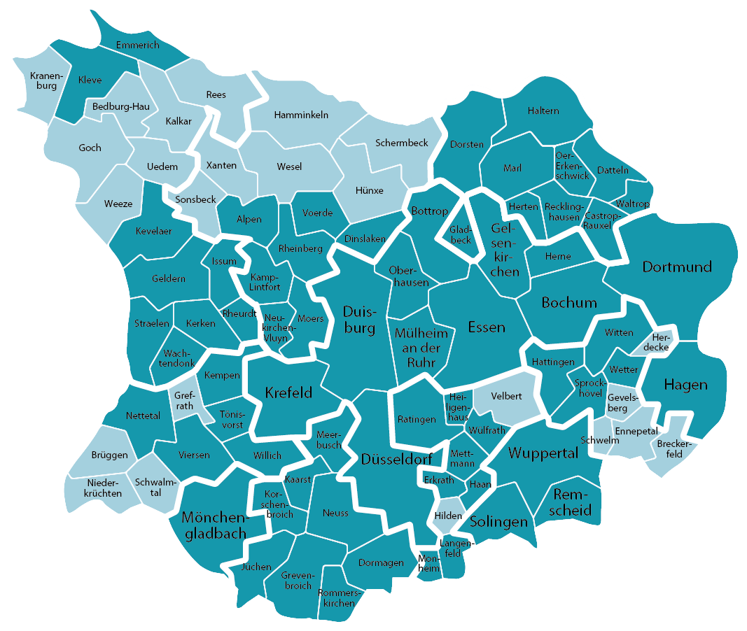 Mitglieder des ZNM in Rhein-Ruhr